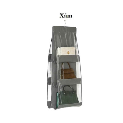 Túi bảo quản túi xách chống bụi 6 ngăn hàng chuẩn dày dặn
