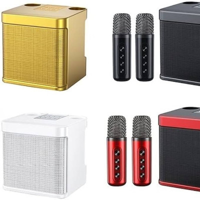 LOA BLUETOOTH KARAOKE SUYOSD YS-230 KÈM 2 Micro không dây -Hàng Chính Hãng