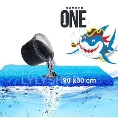 Xốp Lọc 90x30cm & 3 Bông Lọc 60x13cm | Vật Liệu Lọc Nước Hồ Cá Hiệu Quả