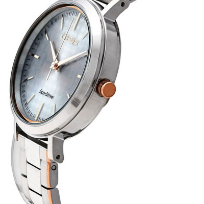 Đồng Hồ Nữ Citizen Dây Thép Không Gỉ EM0766-50A - Mặt Trắng
