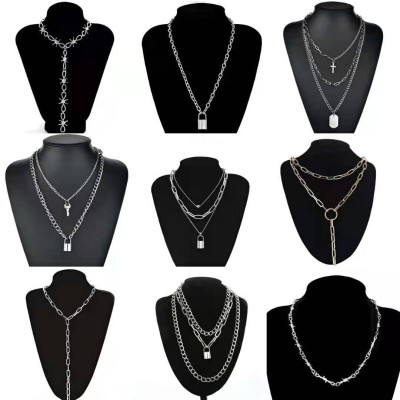 Dây chuyền vòng cổ unisex nhiều mẫu phong cách trẻ trung sành điệu