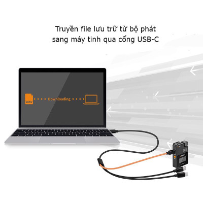 Comica BoomX-D Pro D1 / Pro D2 - Micro Không Dây 2.4G, Bộ Nhớ Trong 8GB, Phạm Vi 100m Dùng Cho Máy Ảnh, Điện Thoại, Laptop - Hàng Chính Hãng