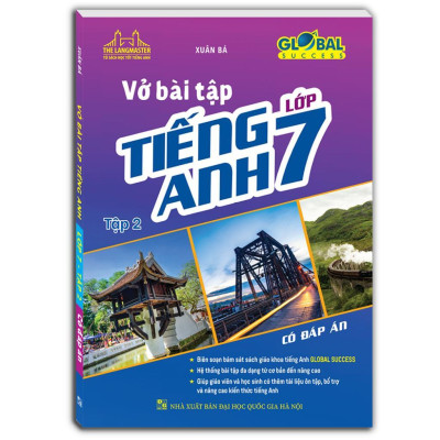Sách - Global Success - Vở Bài Tập Tiếng Anh Lớp 7 - Có Đáp Án - Combo 2 Tập - Minh Thắng