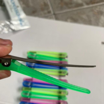 Kẹp mỏ vịt chia tóc lax006 bộ 12 cái GiangPKC