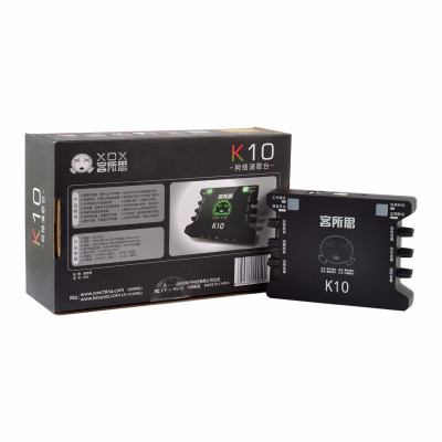 Soundcard hát livestream XOX K10 - Hàng Chính Hãng