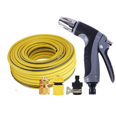 Bộ dây và vòi xịt rửa xe tưới cây tăng áp 7-10M(cút đồng nối 713-1) 206817
