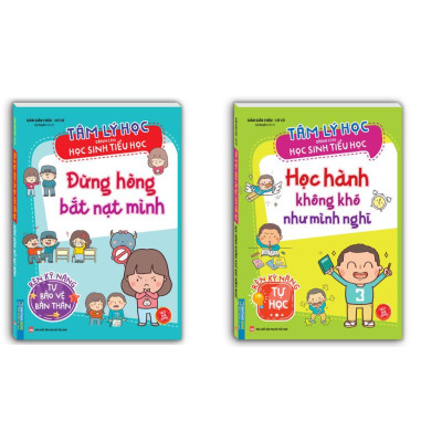 Sách - Hộp Tâm Lý Học Dành Cho Học Sinh Tiểu Học - Combo 6 Cuốn - Minh Thắng