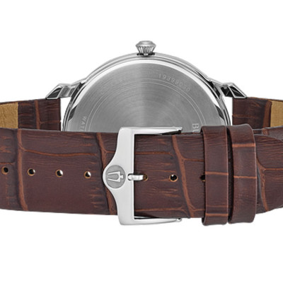 Đồng Hồ Nam Bulova Dây Da 96A184 - Mặt Đen