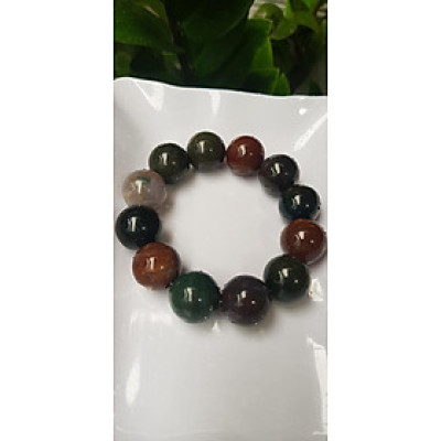 Vòng Nam Mới đá casidon size lớn 18mm Vòng đa sắc màu sáng bóng đẹp đeo sang tay ạ Nam tất cả các mệnh đeo hợp ạ