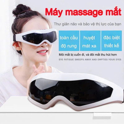 Thư Giãn Hoàn Hảo: Kính Mắt Massage 9 Chế Độ Rung Chuyên Sâu Loại Tốt