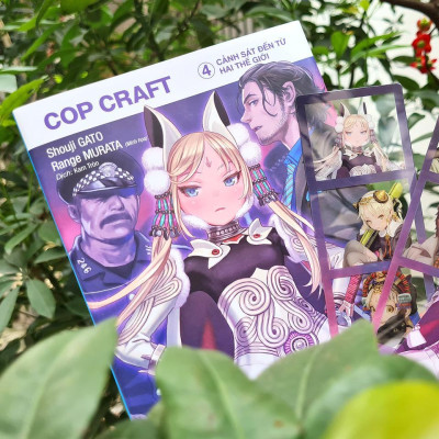Sách - Cop Craft - Cảnh Sát Đến Từ Hai Thế Giới - Tập 4 - AZ Việt Nam