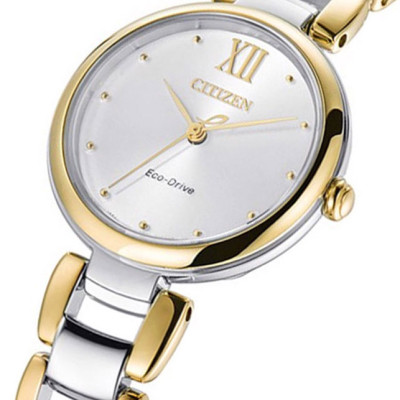 Đồng Hồ Nữ Citizen Dây Thép Không Gỉ EM0534-80A - Mặt Trắng (Sapphire)
