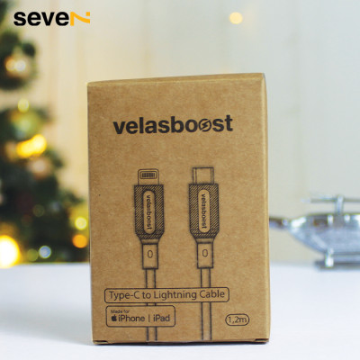 Cáp Sạc Velasboost 20W 1.2M Hàng Chính hãng 