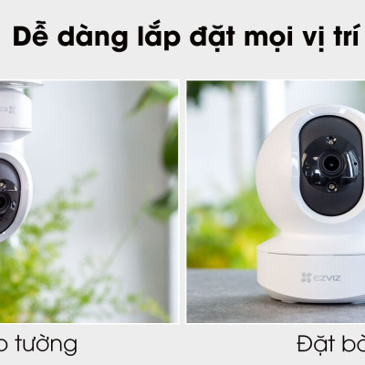 CAMERA WIFI TRONG NHÀ EZVIZ TY1 4MP 2K QUAY QUÉT 360 ĐỘ - ĐÀM THOẠI 2 CHIỀU - HÀNG CHÍNH HÃNG