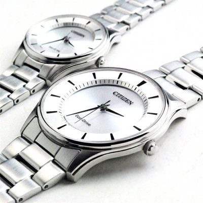 Đồng Hồ Nam Citizen Dây Thép Không Gỉ BJ6481-58A - Mặt Trắng