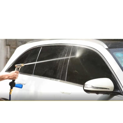 Bộ dây vòi xịt nước rửa xe, tưới cây . tăng áp 3 lần, loại 7m, 10m 206701-2 đầu đồng,cút đồng+ tặng khăn phượt