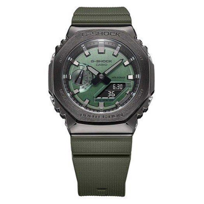 Đồng Hồ Nam Dây Nhựa Casio G-Shock GM-2100B-3ADR Chính Hãng - GM-2100B-3A Mặt Kim Loại