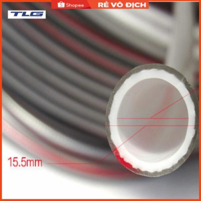 Bộ dây và vòi xịt rửa xe tưới cây tăng áp,vòi xịt rửa,vòi tưới cây 810-2576-1 (dây xám- cút nối đồng)