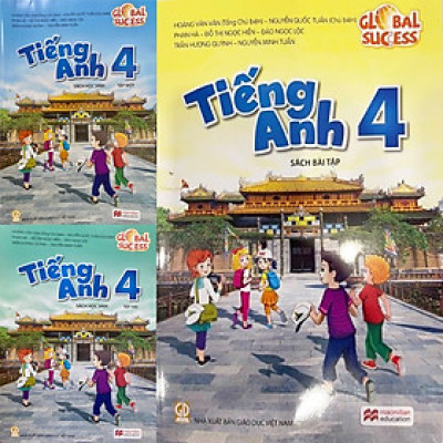 ￼Sách -(Combo 3 cuốn)Tiếng Anh 4 -Sách Bài Tập+ Sách Học Sinh -Global Success