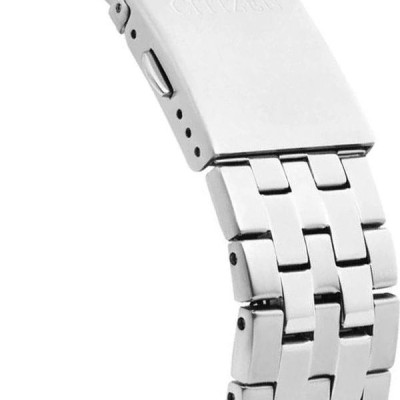 Đồng Hồ Nam Citizen Dây Thép Không Gỉ BI5051-51A - Mặt Trắng