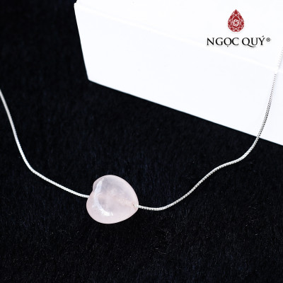 Mặt dây chuyền lu thống đá thạch anh tóc vàng 16mm tặng dây bạc mệnh thủy,kim - Ngọc Quý Gemstones