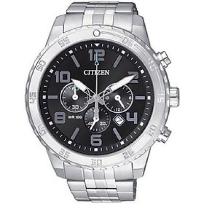 Đồng Hồ Nam Citizen Dây Thép Không Gỉ AN8130-53E - Mặt Đen