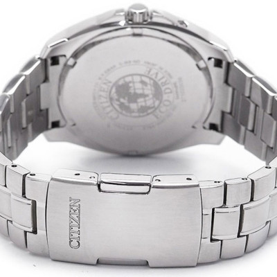Đồng Hồ Nam Citizen Dây Thép Không Gỉ BL1240-59E - Mặt Đen  (Sapphire)