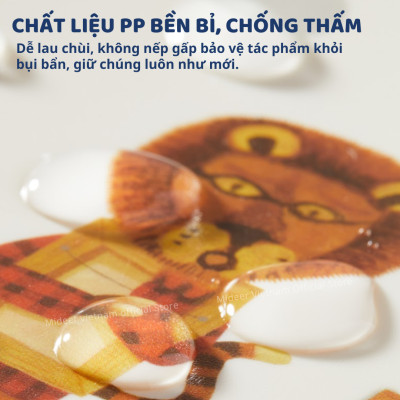 Túi đựng tài liệu tranh vẽ A3 Mideer Colorful Creations Gallery