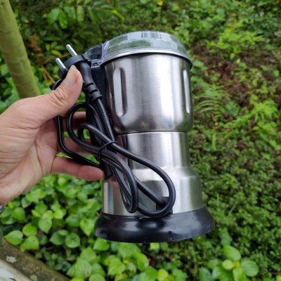 Máy xay hạt khô, xay bột, gia vị cà phê đa năng,công suất 300w, chất liệu cối inox động cơ lõi đồng