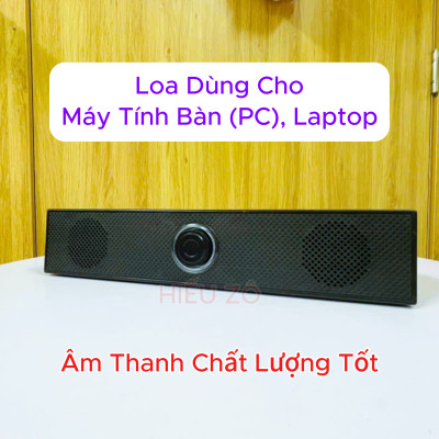 Loa Máy Tính E1002 Dùng Cho Máy Tính Bàn, PC, Laptop, Âm Thanh 4D Chất Lượng Tốt - Hàng Chính Hãng