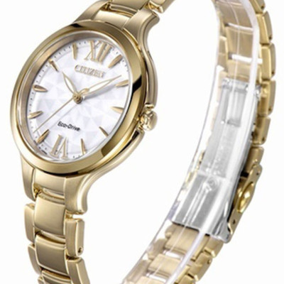 Đồng Hồ Nữ Citizen Dây Thép Không Gỉ EP5997-51A - Mặt Trắng (Sapphire)