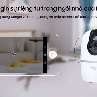Camera IMOU Trong Nhà Ranger A52P 5mpx / A32ep 3mpx Quay Quét, Đàm Thoại 2 Chiều - Hàng Chính Hãng