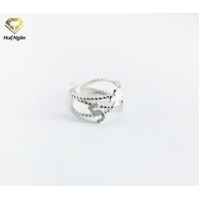 Nhẫn bạc Ý 925 Huệ Ngân - Nhẫn Hoa Hồng May Mắn YCXJ154
