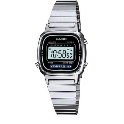 Đồng Hồ Nữ Casio LA670WA-1DF- Quartz-Dây Kim Loại (CÓ TEM VÀNG CHỐNG HÀNG GIẢ)