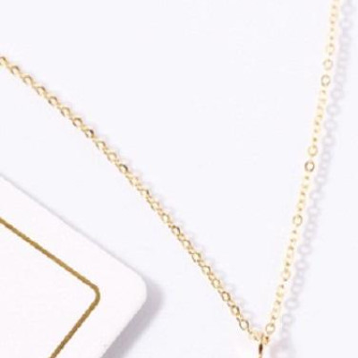 Dây chuyền bạc hình thoi đính một viên đá sáng lấp lánh Gix Jewel  DC08