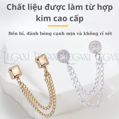 Kẹp Nam Châm Cố Định Ống Quần, Áo Bị Trùng, Dài Khóa Điều Chỉnh Chiều Dài Quần Jean, Tây, Áo Thun