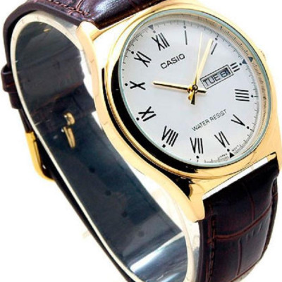 Đồng hồ Casio nữ dây da LTP-V006GL-7BUDF (25mm)