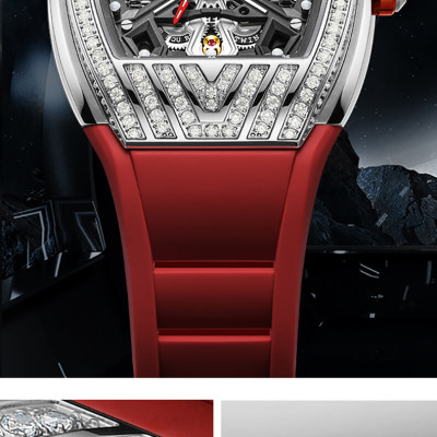 Đồng hồ nam chính hãng IW Carnival IW760G-3 Kính sapphire chống xước,Chống nước 50m,BH24 tháng,máy Automatic ( cơ) ,dây cao su chính hãng chống nước tuyệt đối,vỏ thép không gỉ bền bỉ