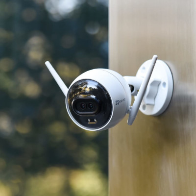 CAMERA WIFI NGOÀI TRỜI EZVIZ C3X 2M BẢN MẮT KÉP TÍCH HỢP AI, ĐÀM THOẠI 2 CHIỀU, BAN ĐÊM CÓ MÀU - HÀNG CHÍNH HÃNG