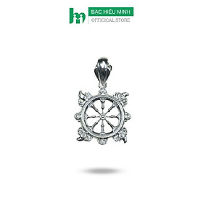 Mặt Dây Chuyền Nam Bánh Xe Pháp Luân Bạc Ta 925 Bạc Hiểu Minh MDN488