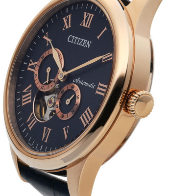 Đồng Hồ Nam Citizen Dây Da NP1023-17L - Mặt Xanh (Sapphire)