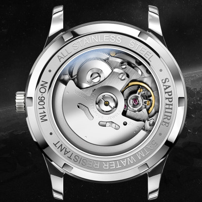 Đồng hồ nam chính hãng LOBINNI L19002-3, Chống nước 50m,Bh 24 tháng,Máy cơ Automatic,dây thép xịn