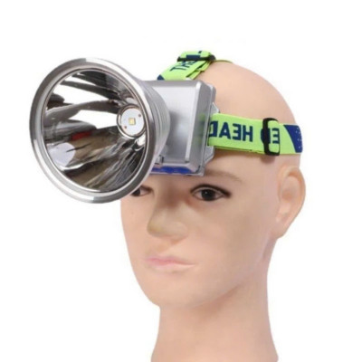 Đèn pin đội sáng chiếu xa ánh sáng mạnh pin trâu Xj78 đèn công suất lớn vỏ hợp kim nhôm