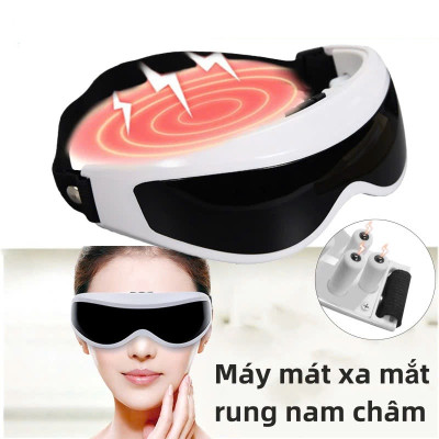 Thư Giãn Hoàn Hảo: Kính Mắt Massage 9 Chế Độ Rung Chuyên Sâu Loại Tốt