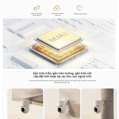 Camera Ngoài Trời 2.5K Xiaomi Outdoor Camera CW300 EU _  Hàng Chính Hãng , Bảo Hành 12 Tháng