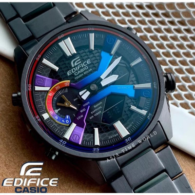 Đồng Hồ Nam Dây Thép Casio Edifice ECB-S100HG-1ADF Chính Hãng - ECB-S100HG-1 Pin Năng Lượng Mặt Trời - Kính Sapphire