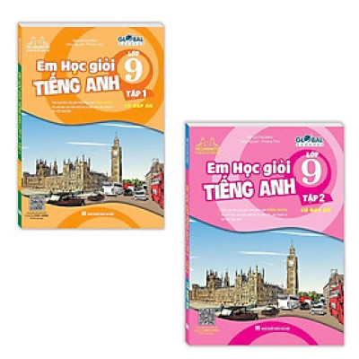 Sách - Global Success - Em Học Giỏi Tiếng Anh Lớp 9 - Có Đáp Án - Combo 2 Tập - Minh Thắng