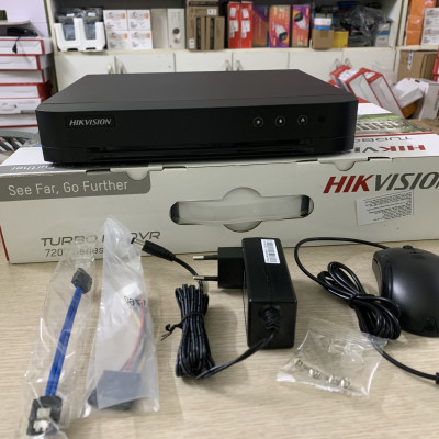 Đầu Ghi Hình HD 4MP 4 Kênh Chuẩn H.265 Pro+ HIKVISION DS-7104HQHI-K1 - Hàng Chính Hãng