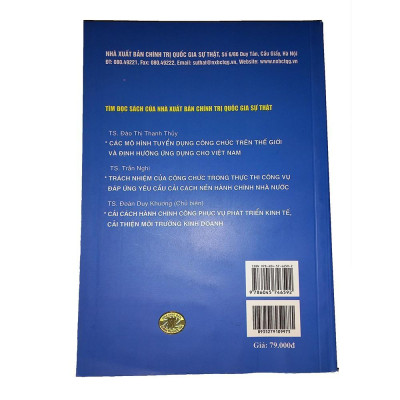Sách - Đánh Giá Công Chức Theo Kết Quả Thực Thi Công Vụ - NXB Chính Trị Quốc Gia