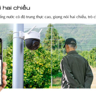 Camera IMOU CRUISER SE S21FP S41FP tích hợp mic, theo dõi đối tượng - Hàng chính hãng